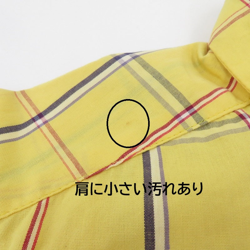 STUSSY | ステューシー 90S 半袖シャツ イエロー サイズ：L【瀬戸大橋店】