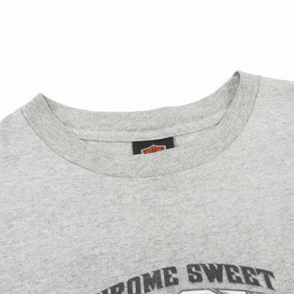 HARLEY-DAVIDSON | ハーレーダビットソン CHROME SWEET 半袖Ｔシャツ グレー サイズ：XL【瀬戸大橋店】