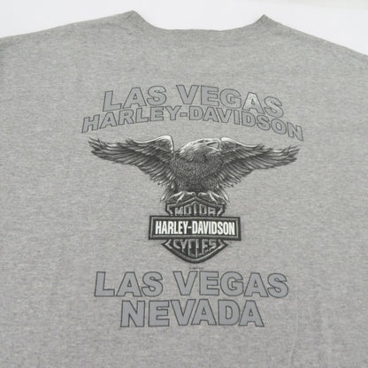 HARLEY-DAVIDSON | ハーレーダビットソン CHROME SWEET 半袖Ｔシャツ グレー サイズ：XL【瀬戸大橋店】