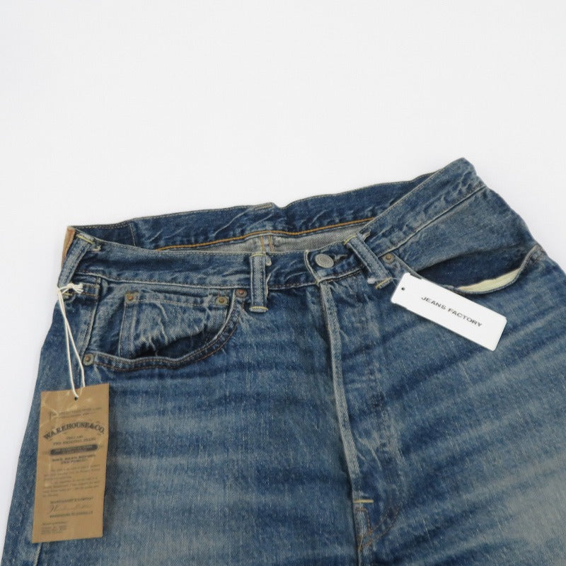 WARE HOUSE | ウェアハウス　ウエアハウス Lot.1101/2ND-HAND USED WASH デニムパンツ ブルー サイズ：31【瀬戸大橋店】