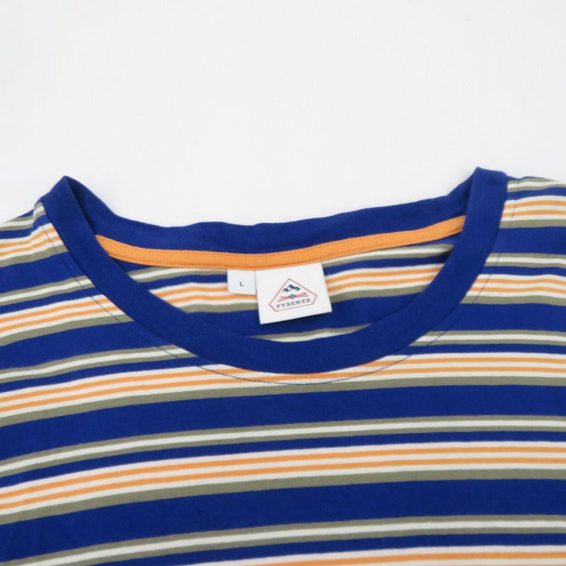 Pyrenex | ピレネックス HORIZON/TEE 半袖Ｔシャツ 40501 ブルー サイズ：L【瀬戸大橋店】