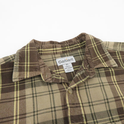 Carhartt | カーハート 長袖シャツ S129PTN ブラウン サイズ：XL【瀬戸大橋店】