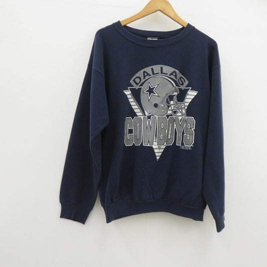 VINTAGE衣料 | ヴィンテージイリョウ DALLAS COWBOYS スウェット ネイビー サイズ：L【瀬戸大橋店】