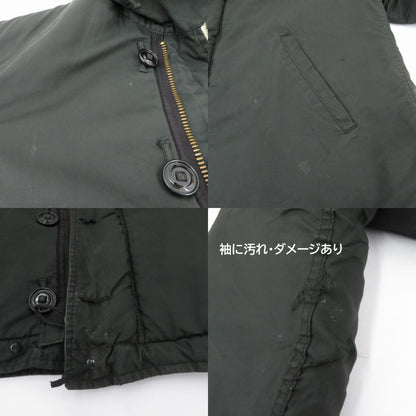 カナダ軍 デッキジャケット ミリタリージャケット サイズ：8 ブラック【瀬戸大橋店】