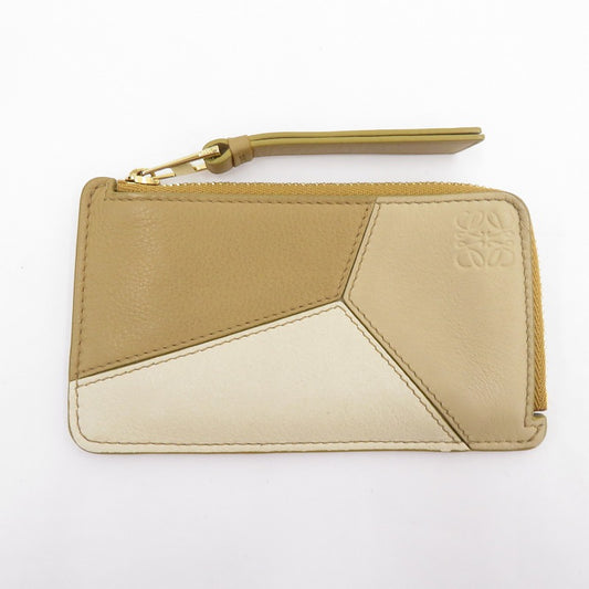 LOEWE | ロエベ パズル コインカードホルダー カードケース C510Z40X12 ベージュ【瀬戸大橋店】