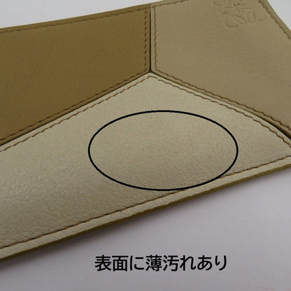 LOEWE | ロエベ パズル コインカードホルダー カードケース C510Z40X12 ベージュ【瀬戸大橋店】