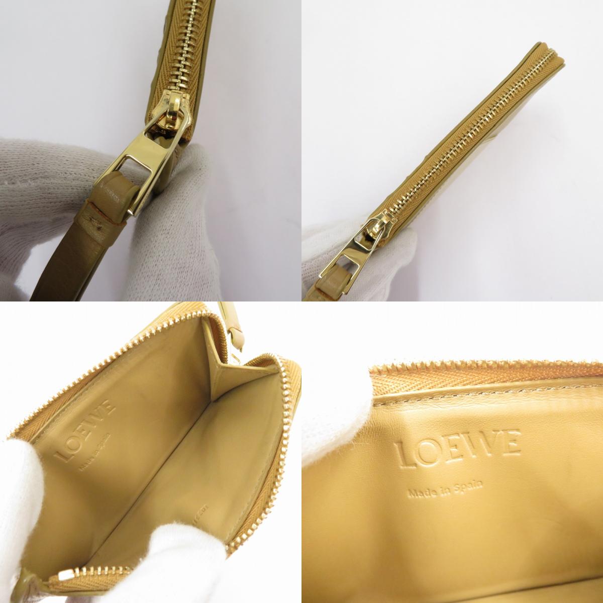 LOEWE | ロエベ パズル コインカードホルダー カードケース C510Z40X12 ベージュ【瀬戸大橋店】