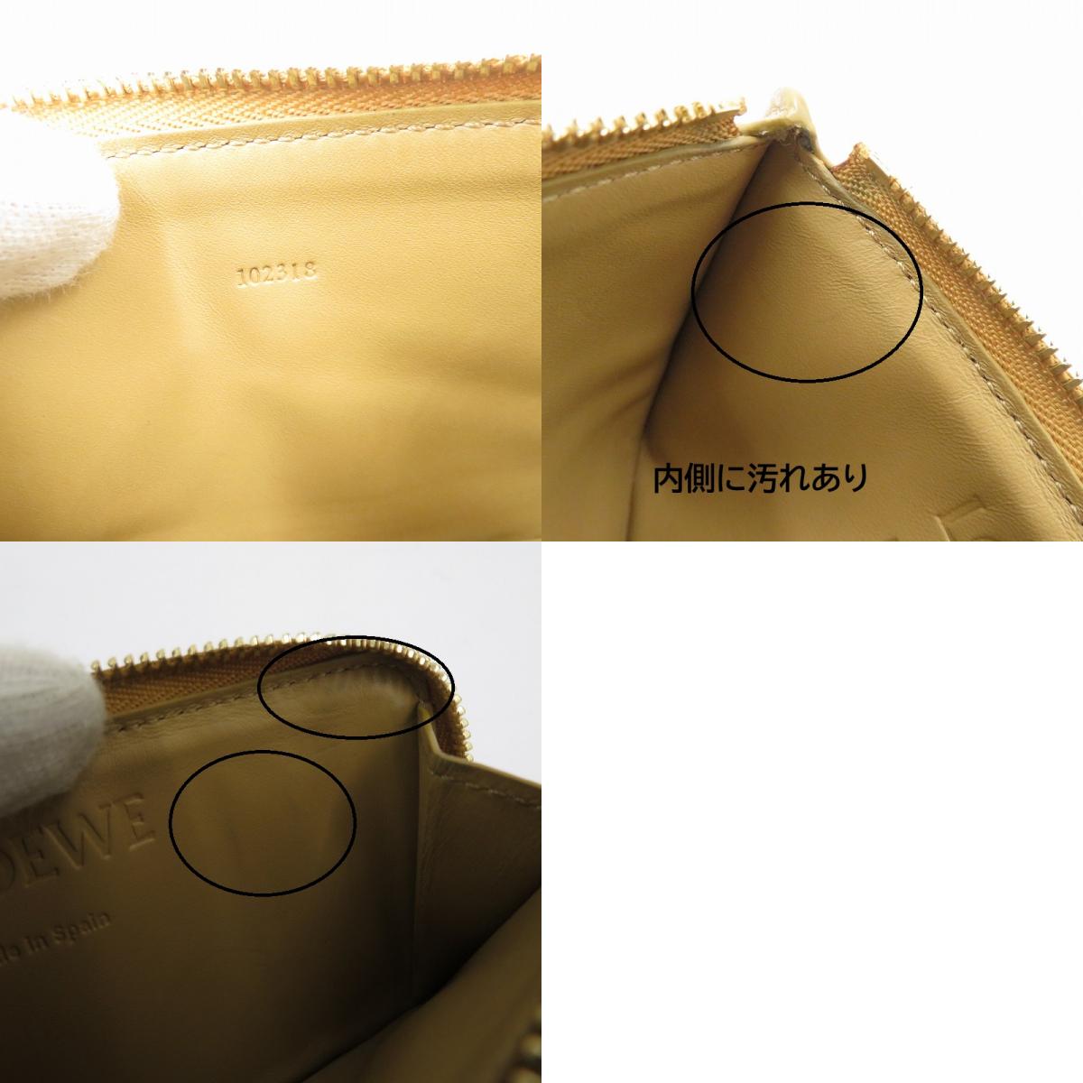 LOEWE | ロエベ パズル コインカードホルダー カードケース C510Z40X12 ベージュ【瀬戸大橋店】
