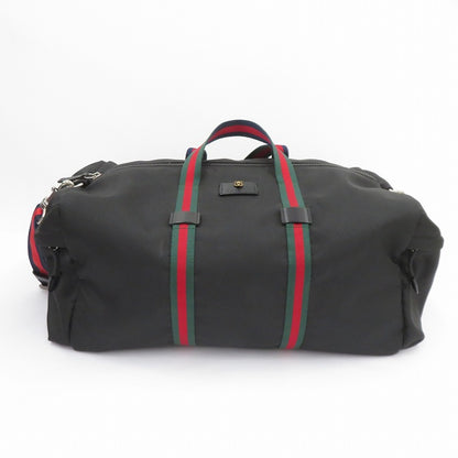 GUCCI | グッチ テクノキャンバス ダッフルバッグ ボストンバッグ 450983・585795 ブラック【瀬戸大橋店】