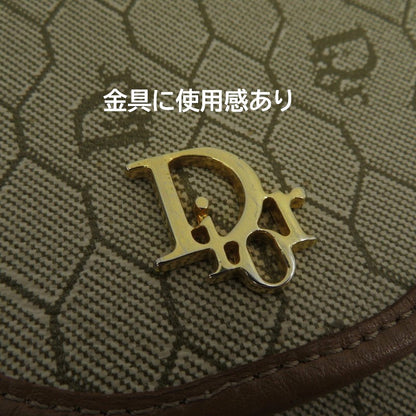 Christian Dior | クリスチャンディオール ハニカム柄 ヴィンテージ チェーンショルダー ショルダーバッグ ベージュ【瀬戸大橋店】