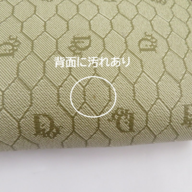 Christian Dior | クリスチャンディオール ハニカム柄 ヴィンテージ チェーンショルダー ショルダーバッグ ベージュ【瀬戸大橋店】