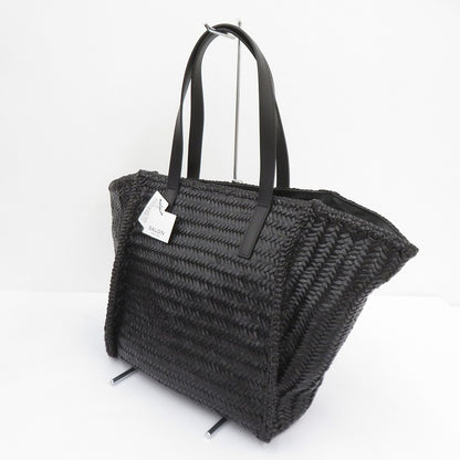 MAISON N.H PARIS かごバッグ トートバッグ ブラック【瀬戸大橋店】