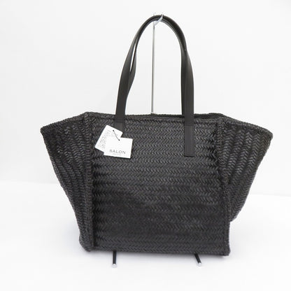 MAISON N.H PARIS かごバッグ トートバッグ ブラック【瀬戸大橋店】