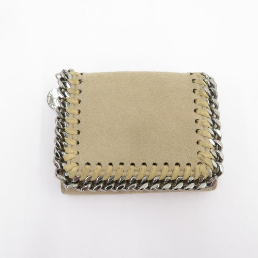 Stella McCartney | ステラマッカートニー FALABELLA コンパクトウォレット 三つ折り財布 521371 ベージュ【瀬戸大橋店】