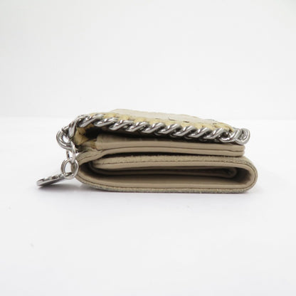 Stella McCartney | ステラマッカートニー FALABELLA コンパクトウォレット 三つ折り財布 521371 ベージュ【瀬戸大橋店】