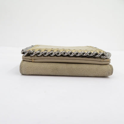 Stella McCartney | ステラマッカートニー FALABELLA コンパクトウォレット 三つ折り財布 521371 ベージュ【瀬戸大橋店】