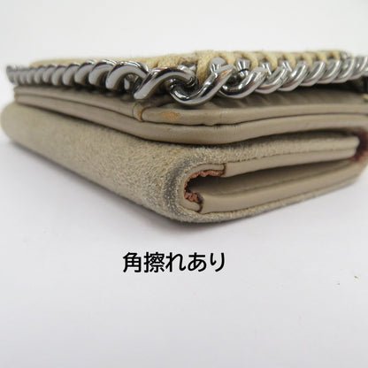 Stella McCartney | ステラマッカートニー FALABELLA コンパクトウォレット 三つ折り財布 521371 ベージュ【瀬戸大橋店】