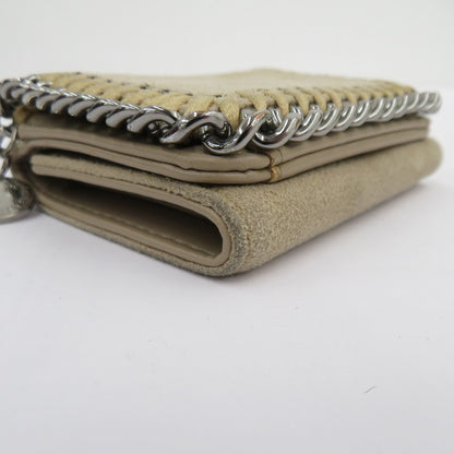 Stella McCartney | ステラマッカートニー FALABELLA コンパクトウォレット 三つ折り財布 521371 ベージュ【瀬戸大橋店】
