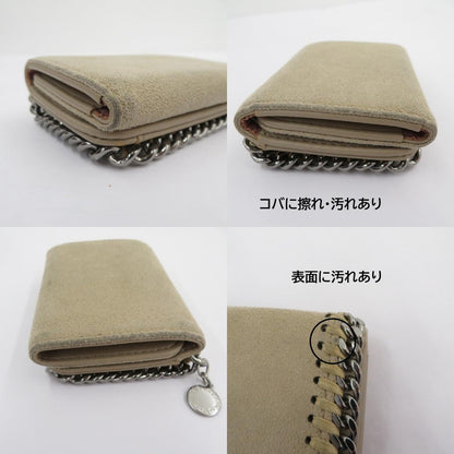 Stella McCartney | ステラマッカートニー FALABELLA コンパクトウォレット 三つ折り財布 521371 ベージュ【瀬戸大橋店】