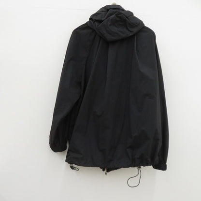 CINOH TYPEWRITER NYLON HOODIE BLOUSON ジャケット ブルゾン ブラック サイズ：36【瀬戸大橋店】