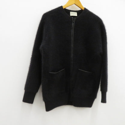 UNITED ARROWS | ユナイテッドアローズ フォックスカシミヤ トリムコンビ カーディガン カーディガン 1528-1-042006 ブラック サイズ：FreeSize【瀬戸大橋店】