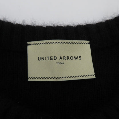 UNITED ARROWS | ユナイテッドアローズ フォックスカシミヤ トリムコンビ カーディガン カーディガン 1528-1-042006 ブラック サイズ：FreeSize【瀬戸大橋店】