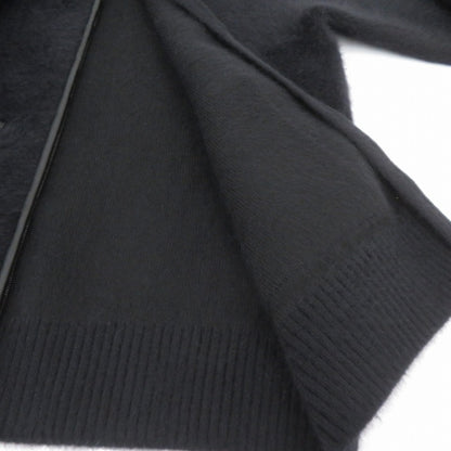 UNITED ARROWS | ユナイテッドアローズ フォックスカシミヤ トリムコンビ カーディガン カーディガン 1528-1-042006 ブラック サイズ：FreeSize【瀬戸大橋店】
