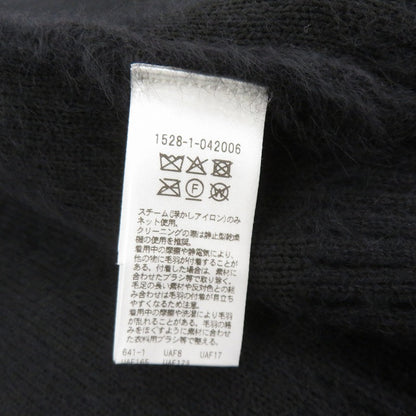 UNITED ARROWS | ユナイテッドアローズ フォックスカシミヤ トリムコンビ カーディガン カーディガン 1528-1-042006 ブラック サイズ：FreeSize【瀬戸大橋店】