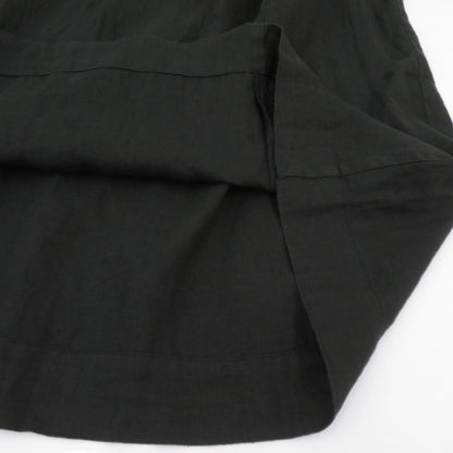 nest Robe | ネストローブ ヘンプバルーンスリーブ ワンピース 01212-1193 ブラック サイズ：FreeSize【瀬戸大橋店】