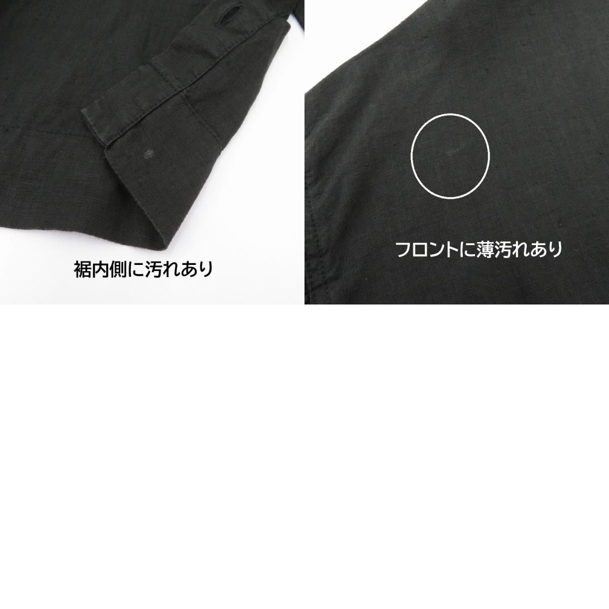 nest Robe | ネストローブ ヘンプバルーンスリーブ ワンピース 01212-1193 ブラック サイズ：FreeSize【瀬戸大橋店】