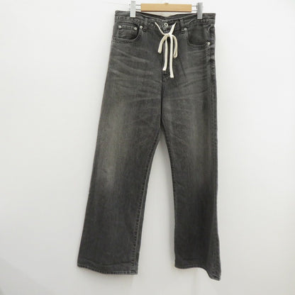 WHIM GAZETTE | ウィムガゼット ドロストデニムパンツ デニムパンツ WGZ1041302A0002 グレー サイズ：38【瀬戸大橋店】