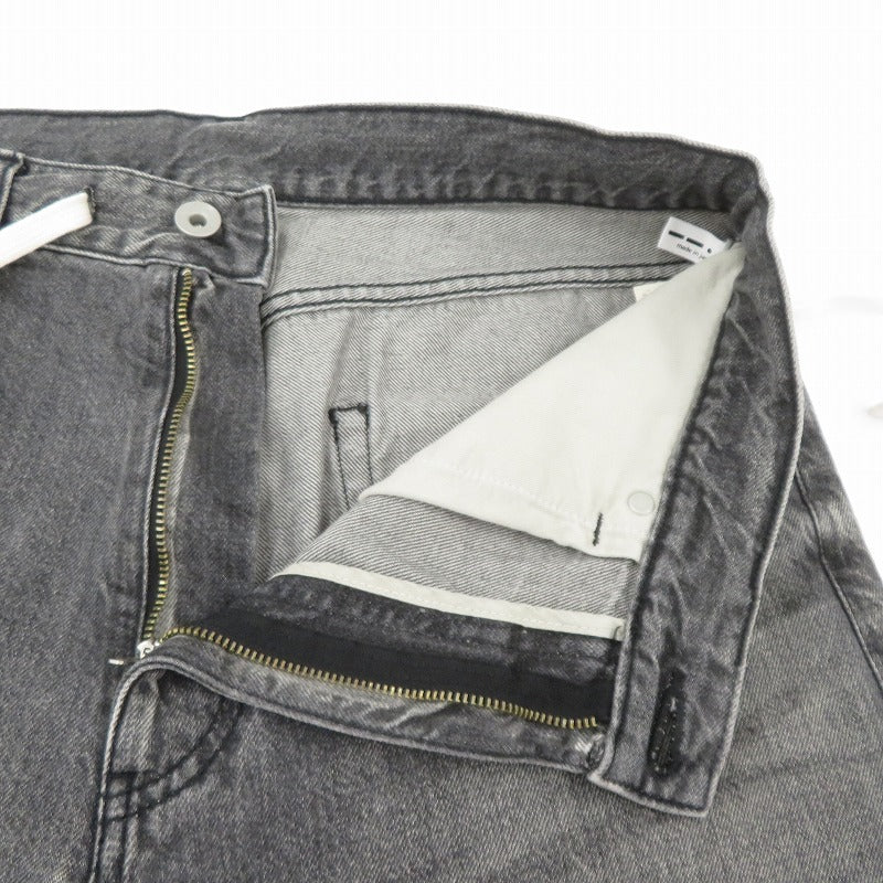 WHIM GAZETTE | ウィムガゼット ドロストデニムパンツ デニムパンツ WGZ1041302A0002 グレー サイズ：38【瀬戸大橋店】