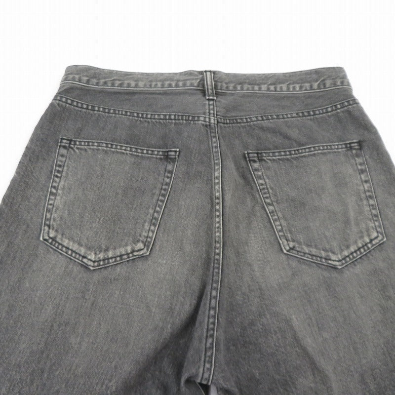 WHIM GAZETTE | ウィムガゼット ドロストデニムパンツ デニムパンツ WGZ1041302A0002 グレー サイズ：38【瀬戸大橋店】