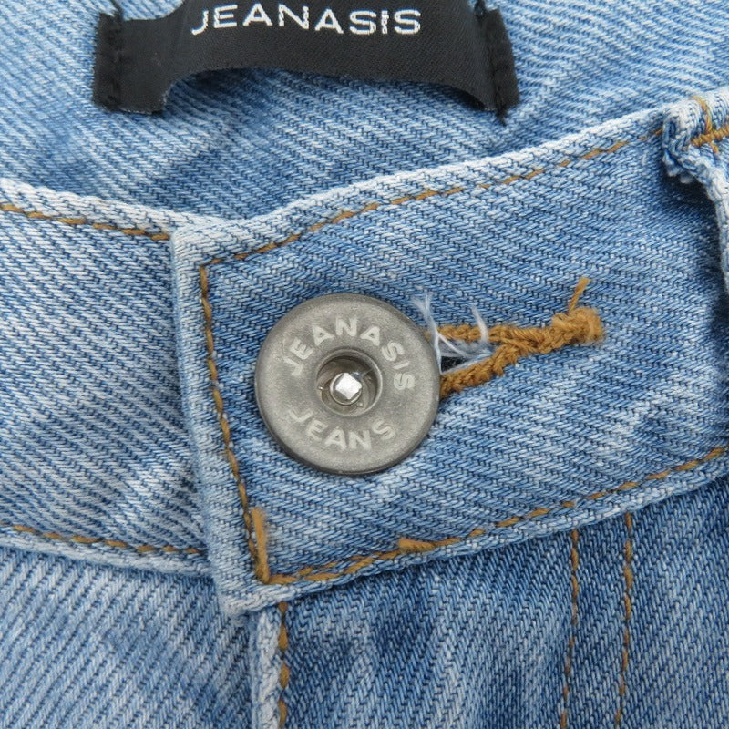 JEANASiS | ジーナシス リラックスルーズデニム デニムパンツ JS051036CA ブルー サイズ：M【瀬戸大橋店】