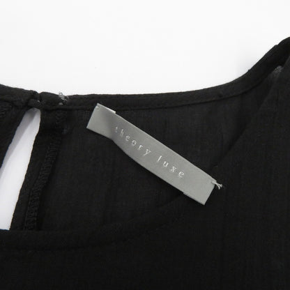 theory | セオリー Blake Lyse Dress ワンピース 03-5205507-050-038 ブラック サイズ：38【瀬戸大橋店】