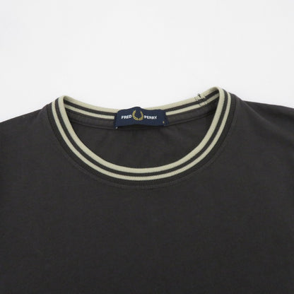 FRED PERRY | フレッドペリー ツインティップ ショートスリーブTシャツ 半袖Ｔシャツ M1588/V56/00715/431 チャコールグレー サイズ：S【瀬戸大橋店】