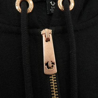 TRUE RELIGION | トゥルーレリジョン RAISED HS ZIP UP HOODIE パーカー ブラック サイズ：L【瀬戸大橋店】
