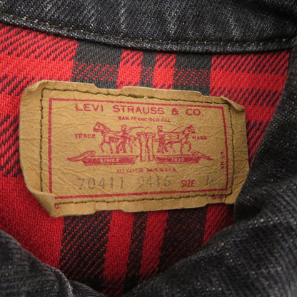 Levi's | リーバイス 先染め ジャケット デニム 70417-9416 ブラック サイズ：M【瀬戸大橋店】