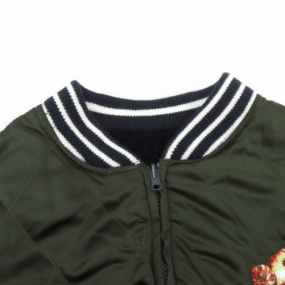 430 - FOURTHIRTY - | フォーサーティー HAOMING430 SOUVENIR JACKET リバーシブル スーベニアジャケット 25-078 カーキ サイズ：2【瀬戸大橋店】