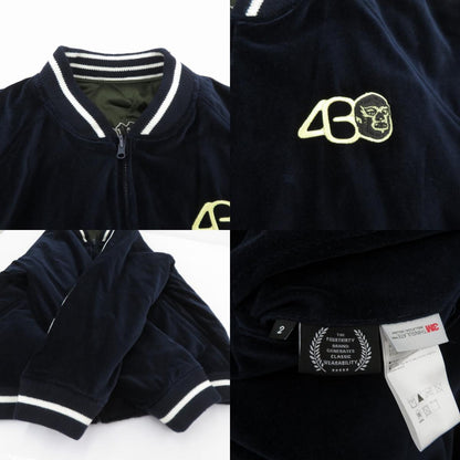 430 - FOURTHIRTY - | フォーサーティー HAOMING430 SOUVENIR JACKET リバーシブル スーベニアジャケット 25-078 カーキ サイズ：2【瀬戸大橋店】