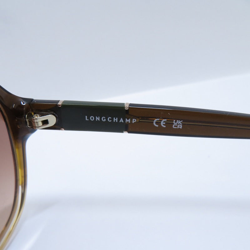 Longchamp | ロンシャン UVカット サングラス LO701SJ サイズ：58□15 140 ブラウン【瀬戸大橋店】