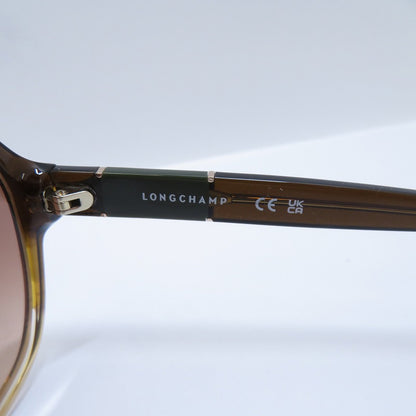 Longchamp | ロンシャン UVカット サングラス LO701SJ サイズ：58□15 140 ブラウン【瀬戸大橋店】