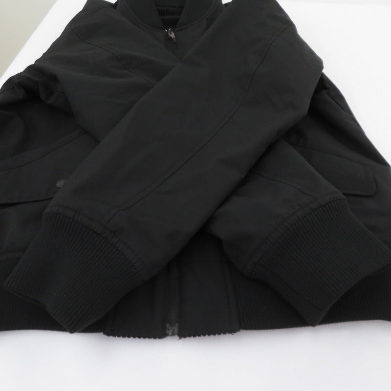 TOMMY HILFIGER | トミーヒルフィガー MIX MEDIA REVERSIBLE BOMBER ミリタリージャケット MW42954 ブラック サイズ：S【瀬戸大橋店】