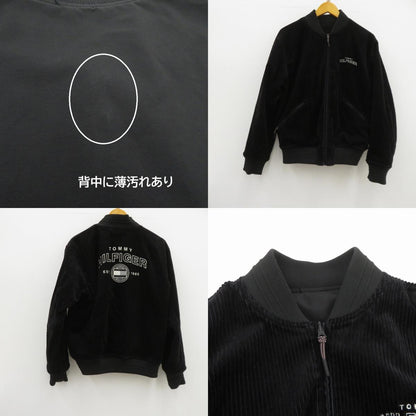 TOMMY HILFIGER | トミーヒルフィガー MIX MEDIA REVERSIBLE BOMBER ミリタリージャケット MW42954 ブラック サイズ：S【瀬戸大橋店】