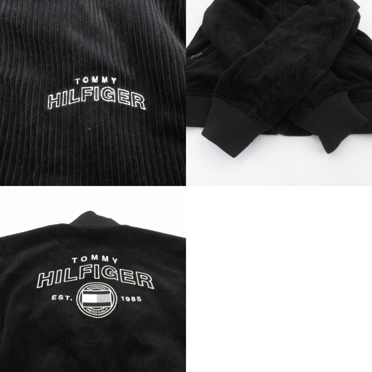 TOMMY HILFIGER | トミーヒルフィガー MIX MEDIA REVERSIBLE BOMBER ミリタリージャケット MW42954 ブラック サイズ：S【瀬戸大橋店】