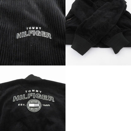 TOMMY HILFIGER | トミーヒルフィガー MIX MEDIA REVERSIBLE BOMBER ミリタリージャケット MW42954 ブラック サイズ：S【瀬戸大橋店】