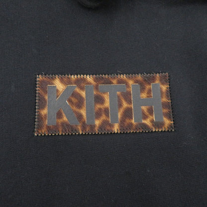 KITH | キース Classic Logo Leopard Applique Nelson パーカー ブラック サイズ：S【瀬戸大橋店】