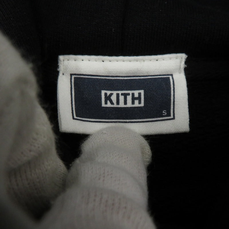 KITH | キース Classic Logo Leopard Applique Nelson パーカー ブラック サイズ：S【瀬戸大橋店】