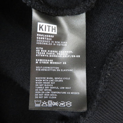 KITH | キース Classic Logo Leopard Applique Nelson パーカー ブラック サイズ：S【瀬戸大橋店】
