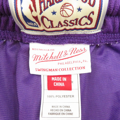 MITCHELL&NESS | ミッシェルアンドネスミッチェルアンドネス NBA SWINGMAN ROAD SHORTS LAKERS 20ss ショートパンツ SMSHGS18235-LAL パープル サイズ：M【瀬戸大橋店】